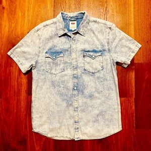 Levi’s denim shirt men’s large